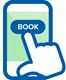 mobile online booking icon