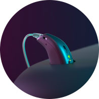 Image shows hearing aid